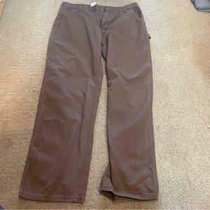 Men’s carhartt brown pants